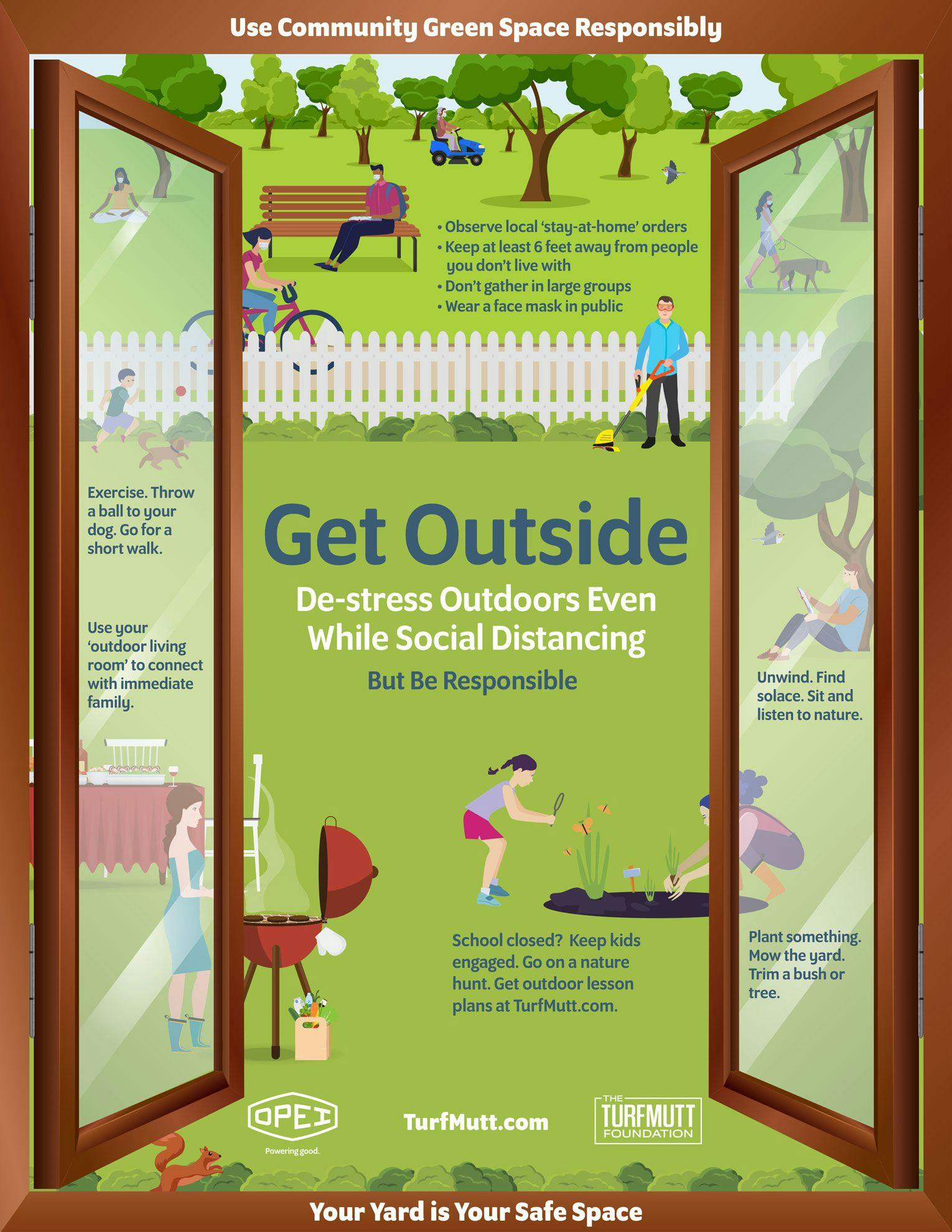 Get Outside: De-Stress Outdoors While Social Distancing